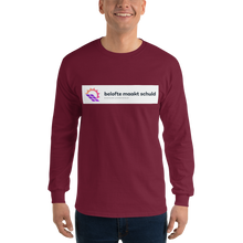Afbeelding in Gallery-weergave laden, Herenshirt met lange mouwen