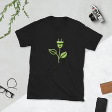 Afbeelding in Gallery-weergave laden, Groene stroom - Unisex T-shirt