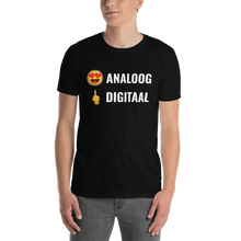 Afbeelding in Gallery-weergave laden, Weg met digitale teller! - Unisex T-shirt met korte mouw