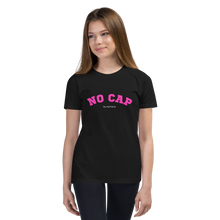 Afbeelding in Gallery-weergave laden, NO CAP by Kythana - T-shirt met korte mouwen voor jongeren