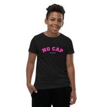Afbeelding in Gallery-weergave laden, NO CAP by Kythana - T-shirt met korte mouwen voor jongeren