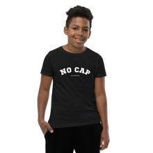 Afbeelding in Gallery-weergave laden, NO CAP by Kythana - T-shirt met korte mouwen voor jongeren