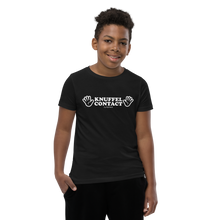 Afbeelding in Gallery-weergave laden, KNUFFELCONTACT by Kythana - T-shirt met korte mouwen voor jongeren