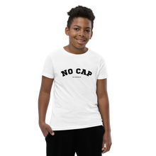 Afbeelding in Gallery-weergave laden, NO CAP by Kythana - T-shirt met korte mouwen voor jongeren