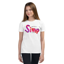 Afbeelding in Gallery-weergave laden, You're a... SIMP by Kythana - T-shirt met korte mouwen voor jongeren