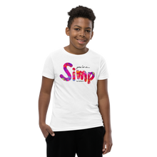 Afbeelding in Gallery-weergave laden, You're a... SIMP by Kythana - T-shirt met korte mouwen voor jongeren