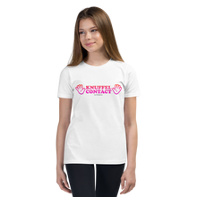 Afbeelding in Gallery-weergave laden, KNUFFELCONTACT by Kythana - T-shirt met korte mouwen voor jongeren