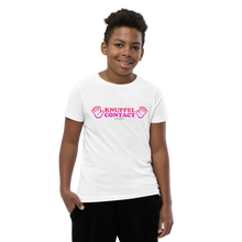Afbeelding in Gallery-weergave laden, KNUFFELCONTACT by Kythana - T-shirt met korte mouwen voor jongeren
