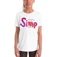 Afbeelding in Gallery-weergave laden, I'm not a... SIMP by Kythana - T-shirt met korte mouwen voor jongeren