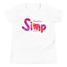 Afbeelding in Gallery-weergave laden, I'm not a... SIMP by Kythana - T-shirt met korte mouwen voor jongeren